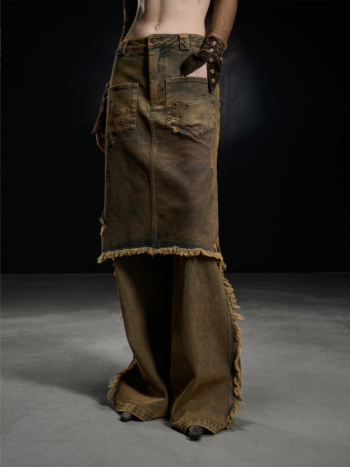 NORTH_NODE_Coffee_Washed_Wide_Leg_Pocket_Button_Fly_Women&