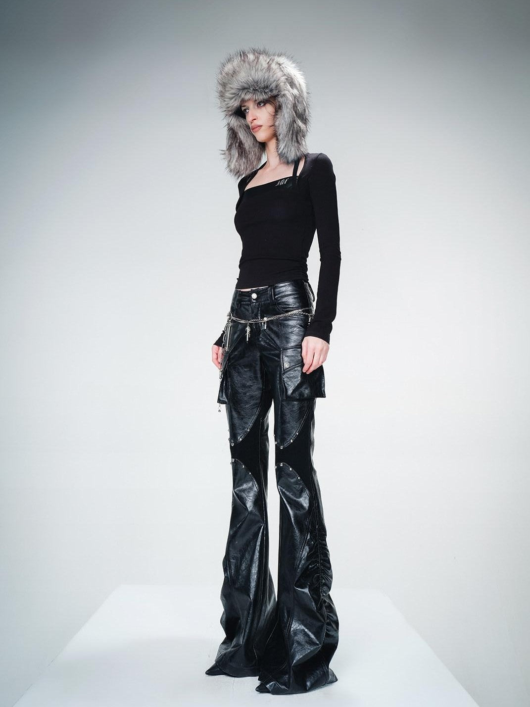 NORTH NODE Contoured Arc Patchwork Women&