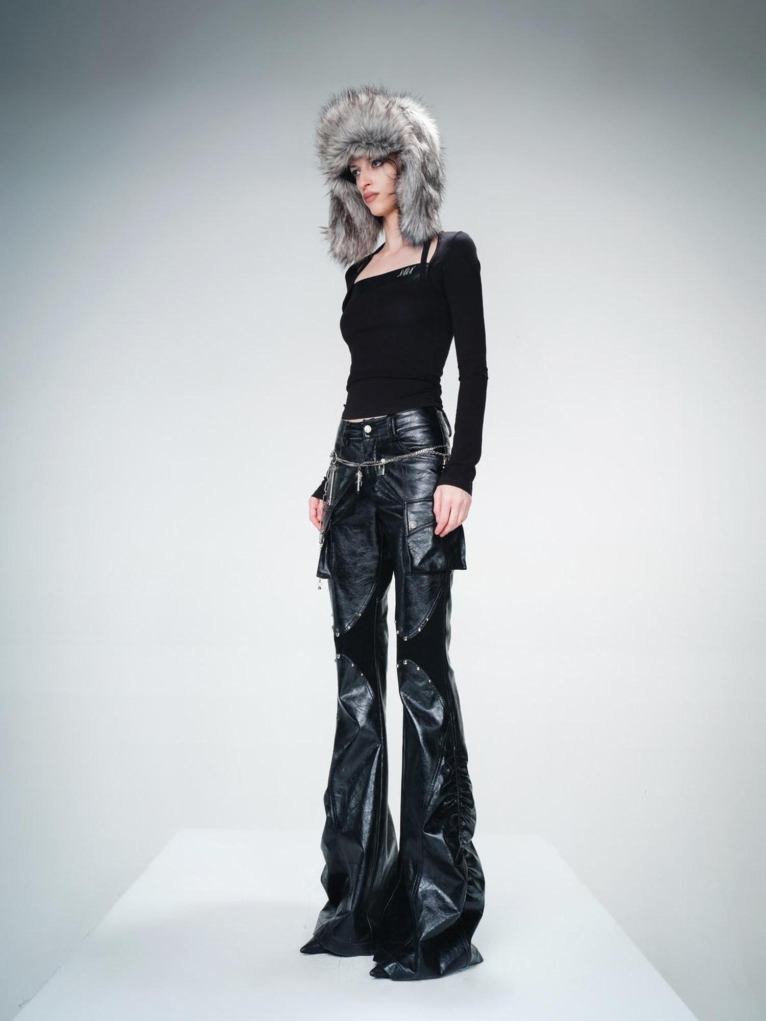 NORTH NODE Contoured Arc Patchwork Women&