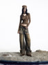 NORTH NODE Cropped Faux Two Piece Drape Neck Women&