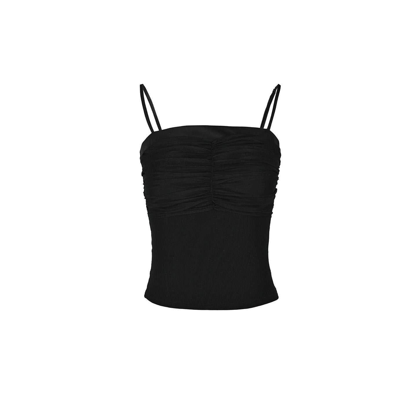 NORTH_NODE_Cropped_Pleated_Mesh_Panel_Knit_Women&