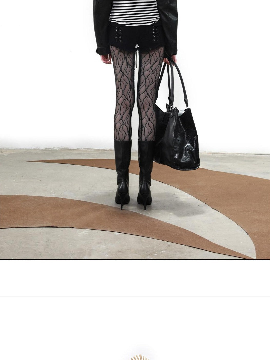 NORTH NODE Cropped Short Biker Women&