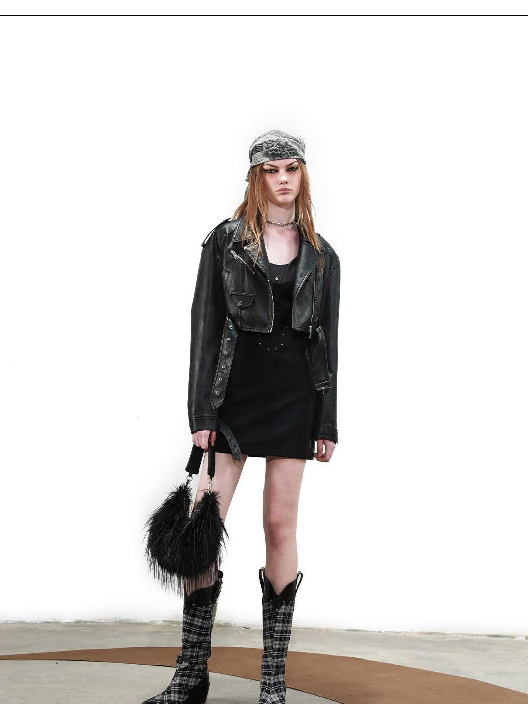 NORTH NODE Cropped Short Biker Women&