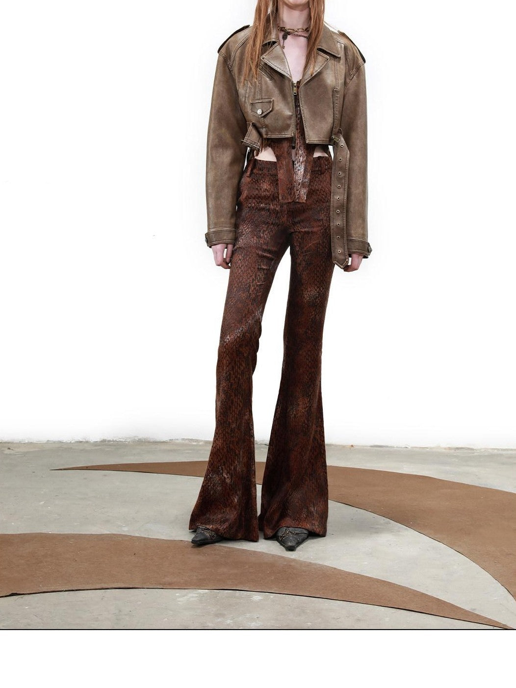 NORTH NODE Cropped Short Biker Women&