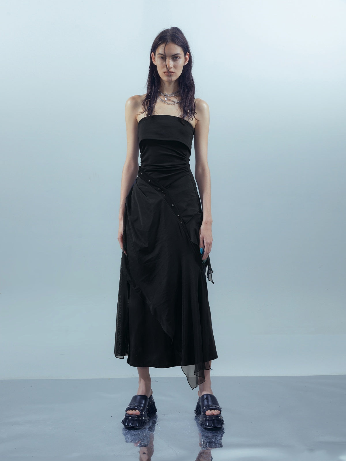 NORTH_NODE_Crown_Mesh_Spliced_Bustier_Knit_Women&
