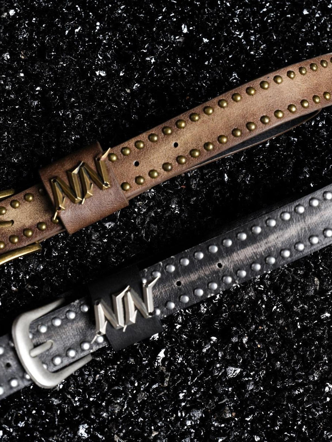 NORTH NODE Custom Studded Rivet Waist Detail Women&