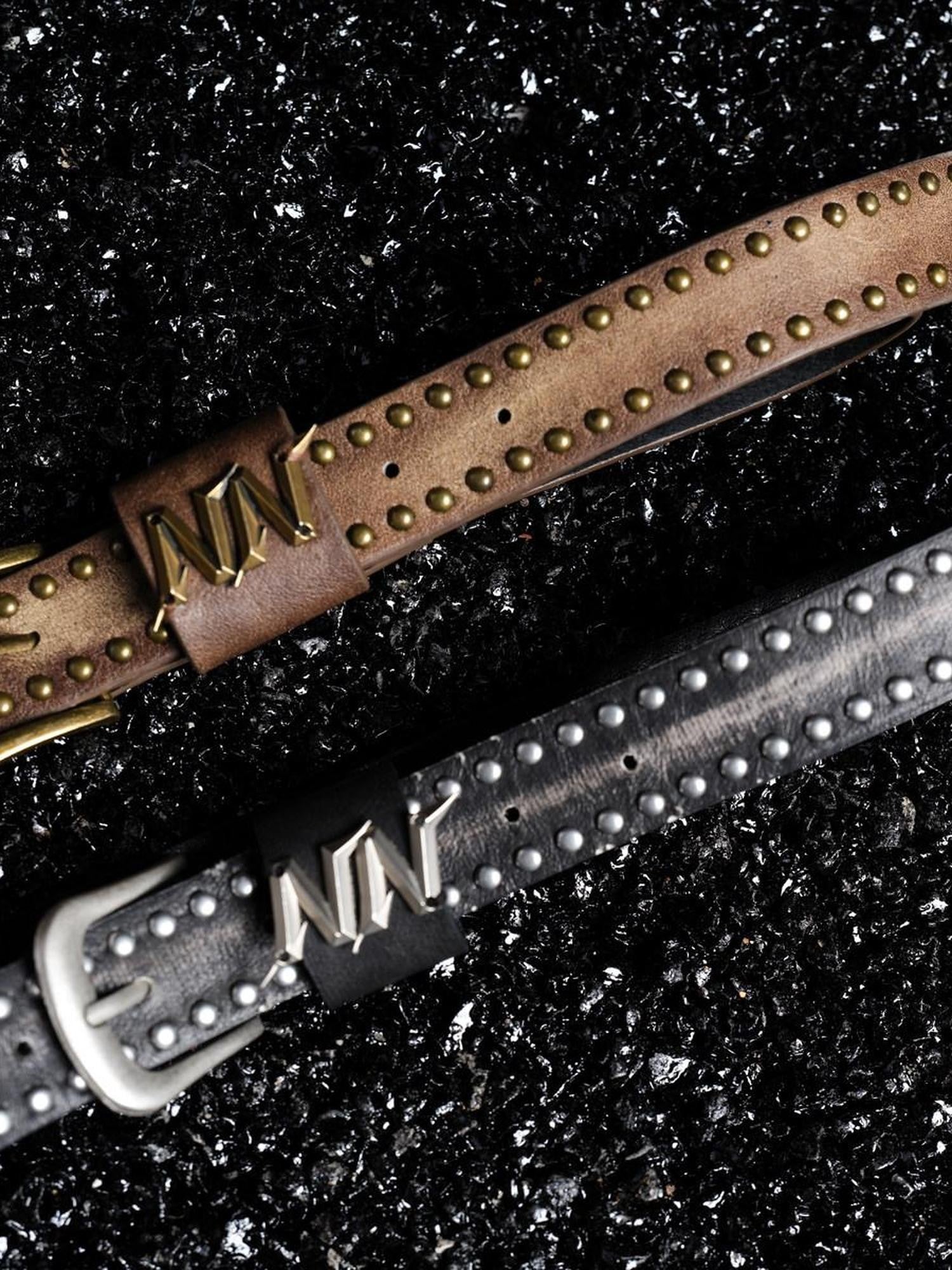 NORTH NODE Custom Studded Rivet Waist Detail Women&