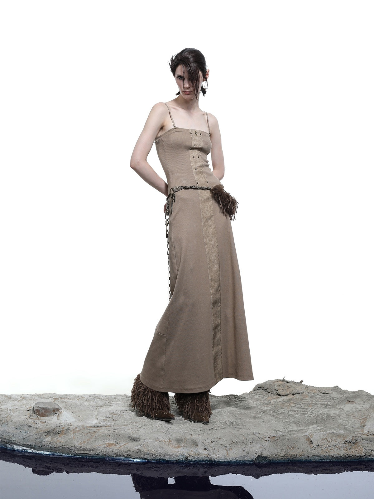 NORTH_NODE_Dark_Gray_Patchwork_Slim_Women&