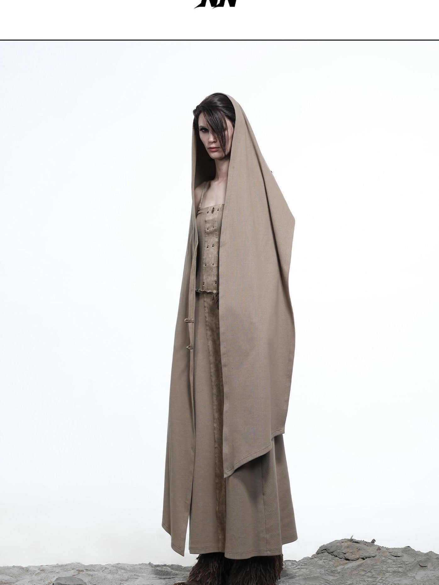 NORTH NODE Dark Gray Patchwork Slim Women&