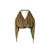NORTH_NODE_Deep_V-neck_Studded_Splice_Cold_Shoulder_Ruffle_Trim_Women&