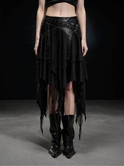 NORTH_NODE_Desert_Nomad_Asymmetrical_Faux_Suede_Patchwork_Women&