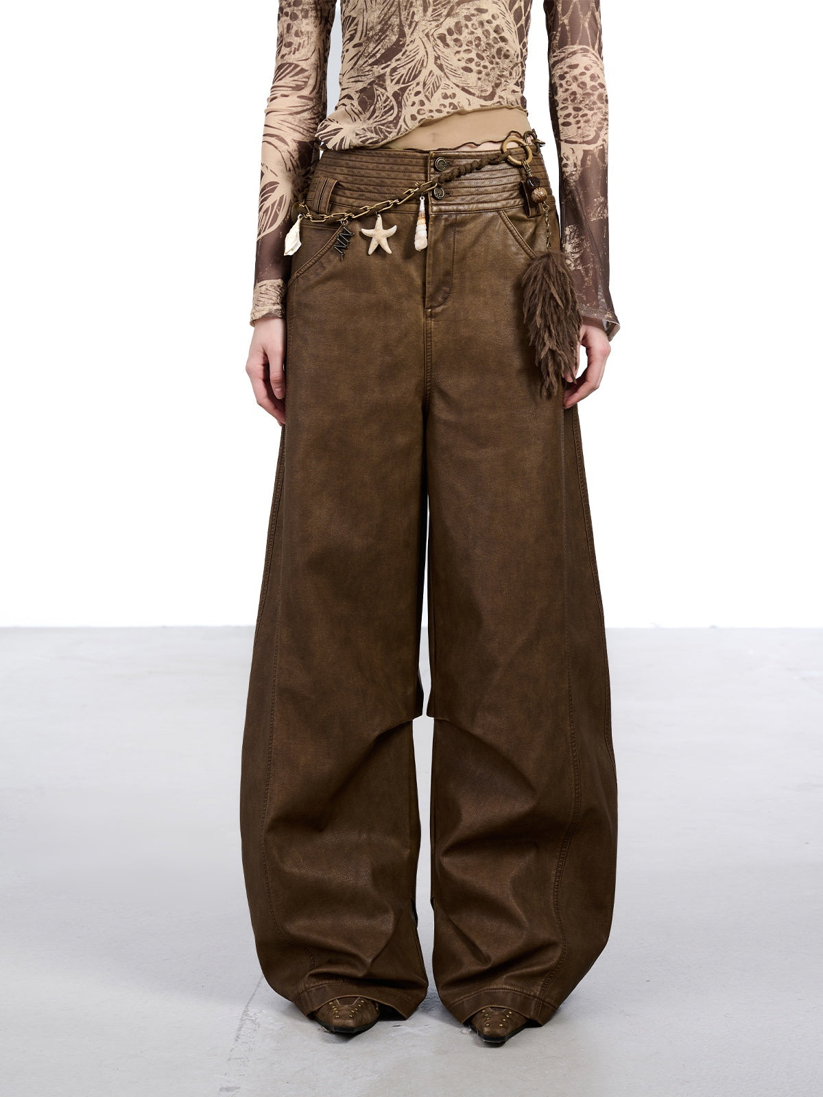 NORTH_NODE_Devil_City_Sand_Washed_Pleated_Pocket_Wide_Waist_Women&