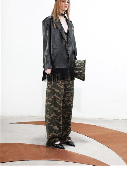 NORTH NODE Disco Tassel Oversized Relaxed Silhouette Women&