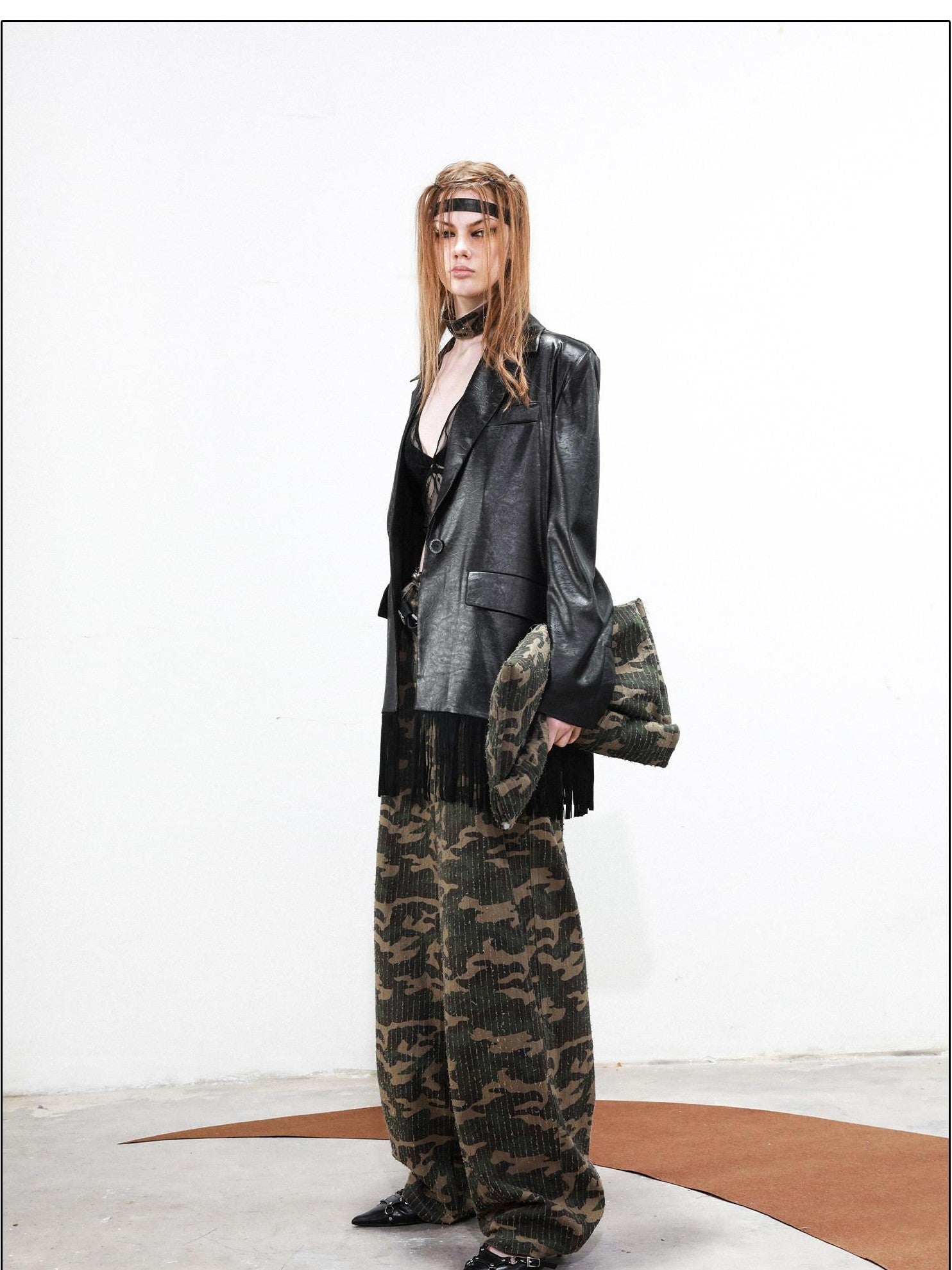 NORTH NODE Disco Tassel Oversized Relaxed Silhouette Women&