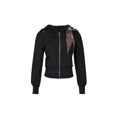 NORTH_NODE_Distressed_Scarf_Layered_Hooded_Slim_Fit_Cotton_Women&