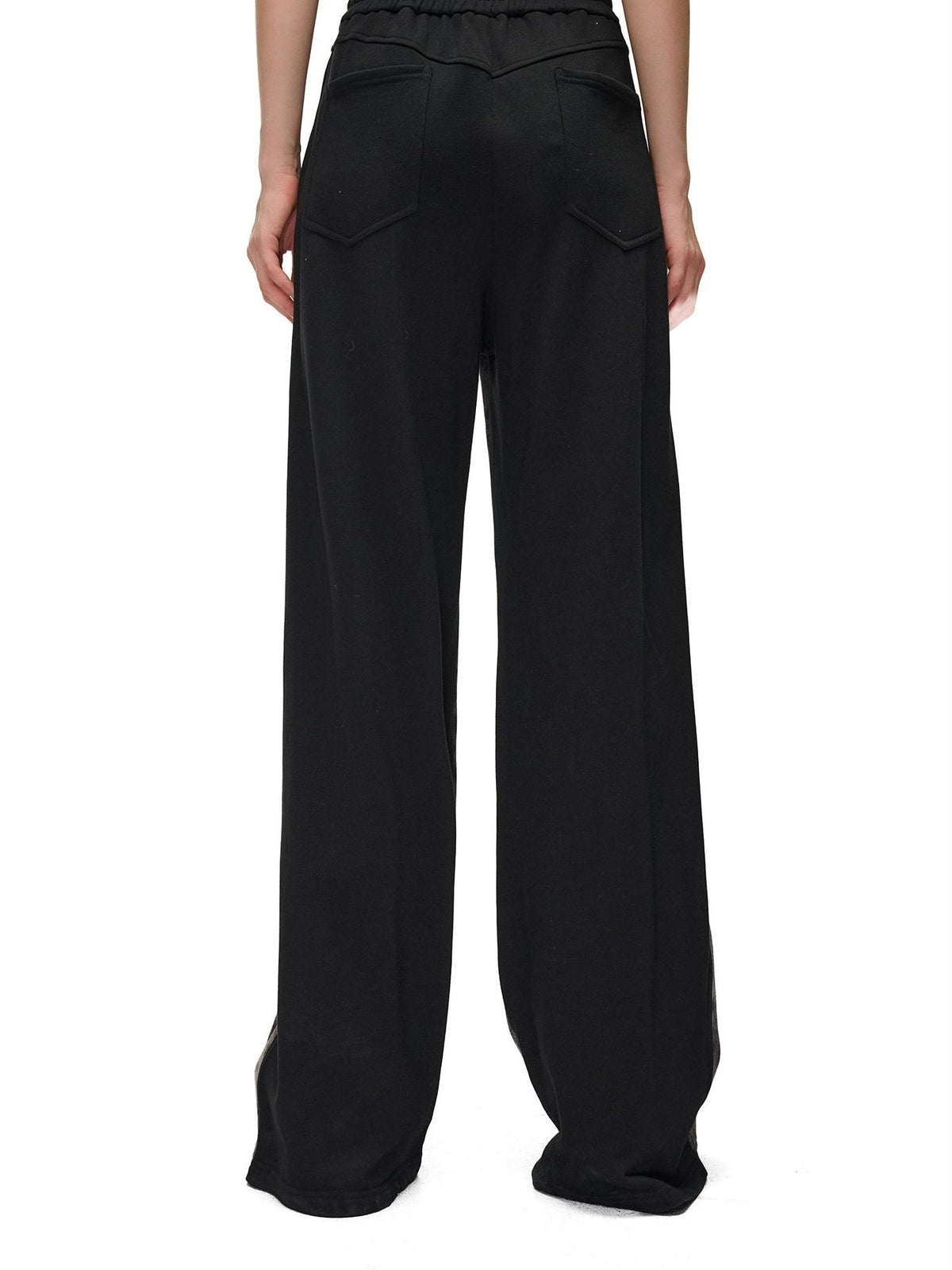 NORTH NODE Distressed Spliced Double Waist Punk Women&