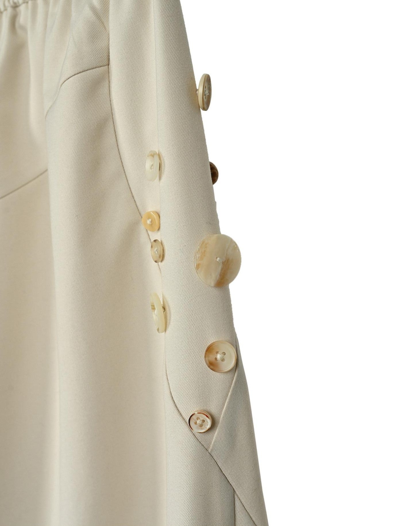 NORTH NODE Double Pleat Elastic Waist Drawstring Women&