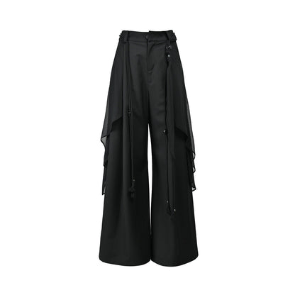 NORTH_NODE_Draped_Beaded_Chiffon_Spliced_Slimming_Women&