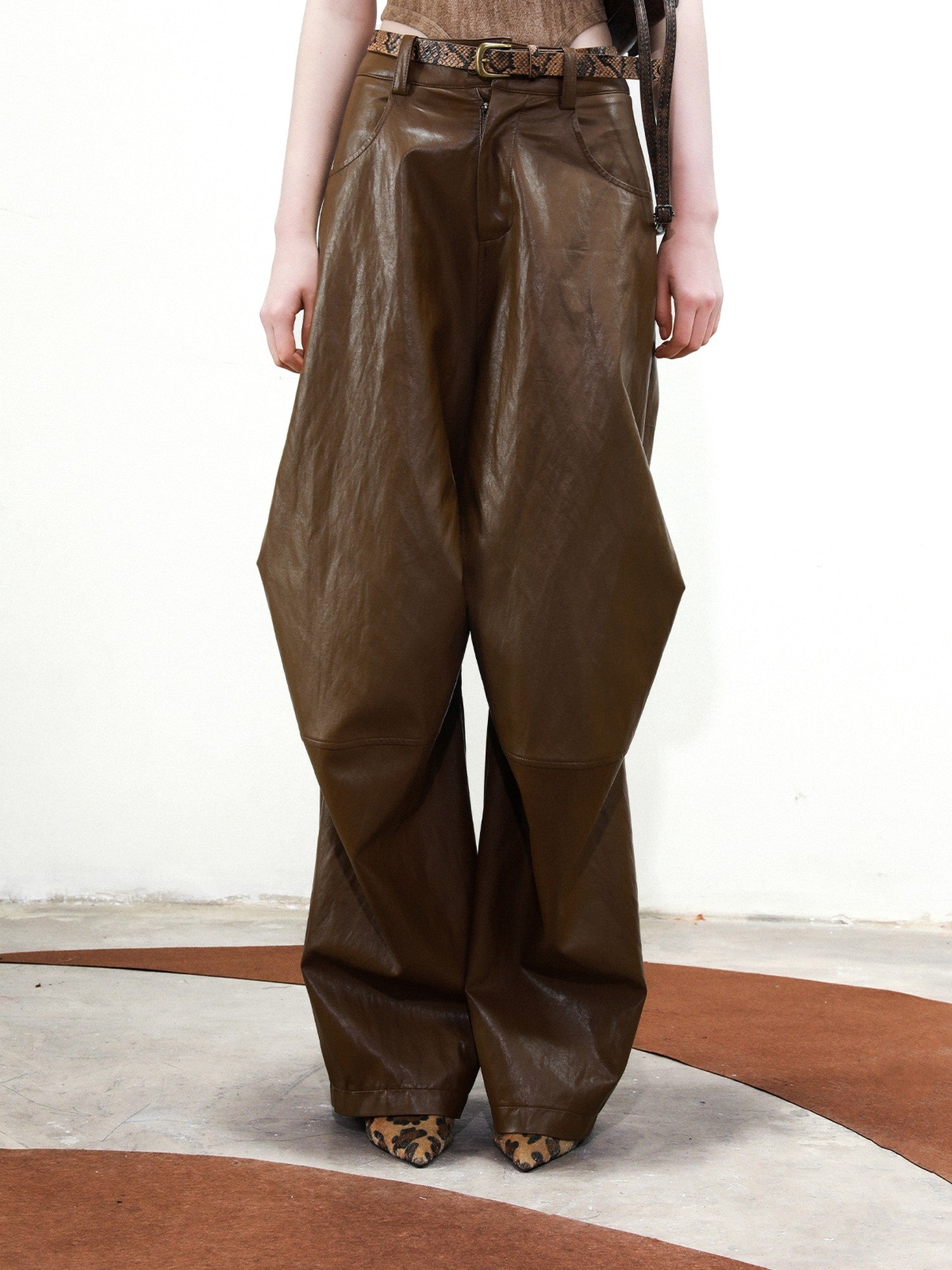 NORTH NODE Draped Deconstructed Tapered Women&