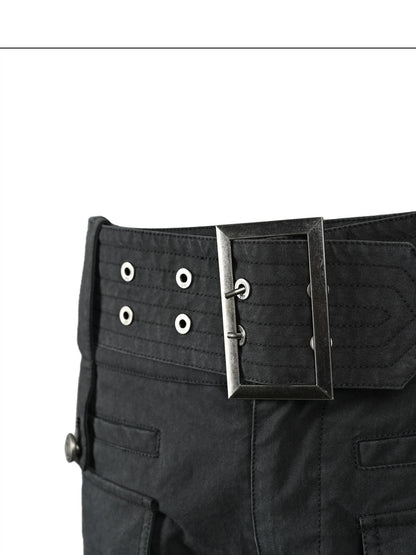 NORTH NODE Earth Tone Utility Pocket Zipper Women&