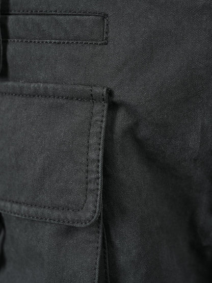NORTH NODE Earth Tone Utility Pocket Zipper Women&