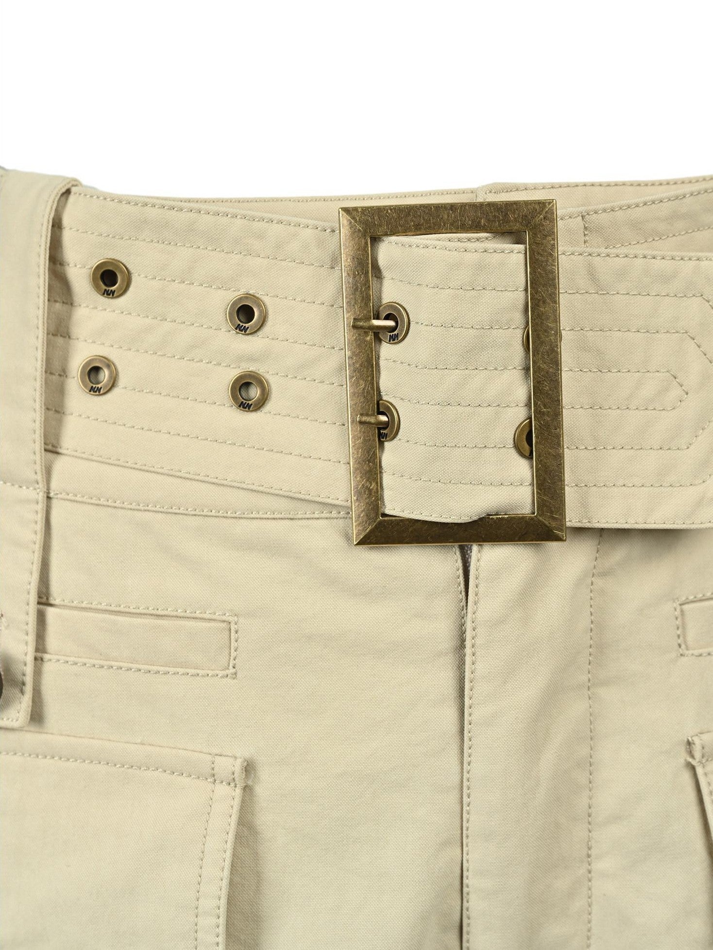 NORTH NODE Earth Tone Utility Pocket Zipper Women&