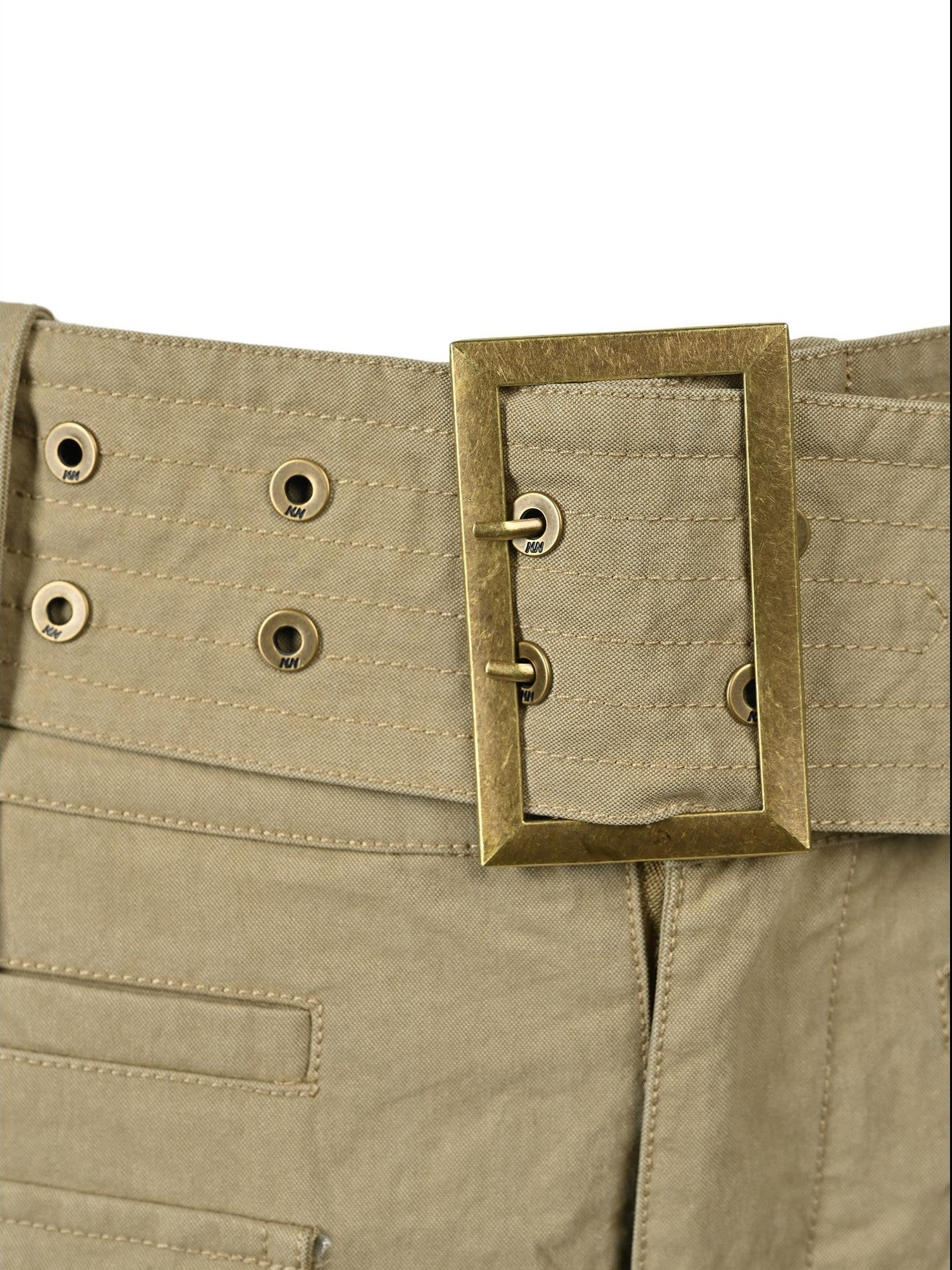 NORTH NODE Earth Tone Utility Pocket Zipper Women&