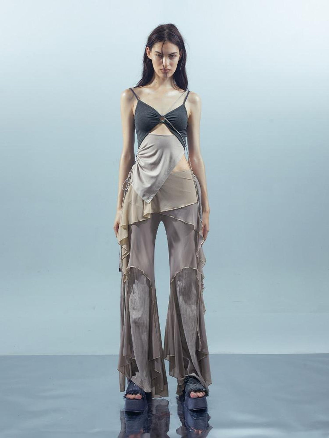 NORTH NODE Entwined Beaded Splice Patchwork Women&