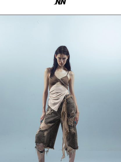 NORTH NODE Entwined Beaded Splice Patchwork Women&