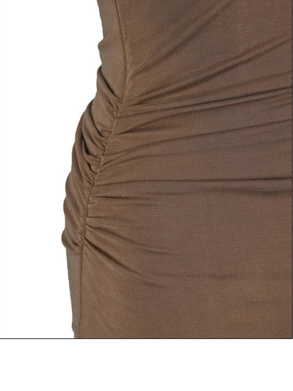 NORTH NODE Eye Hollow Cutout Halter Neck Slim Fit Women&