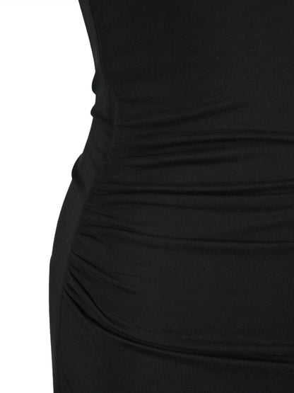 NORTH NODE Eye Hollow Cutout Halter Neck Slim Fit Women&
