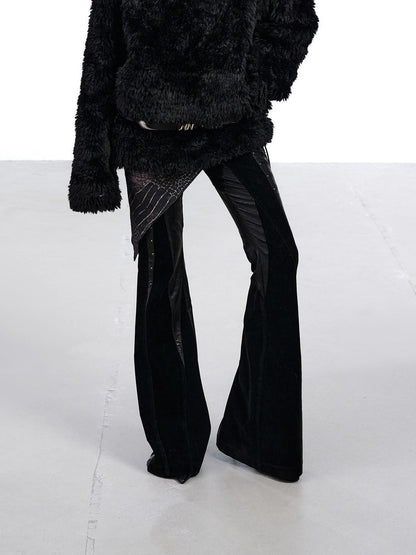 NORTH NODE Faux Fur Lapel Cropped Loose Women&