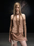 NORTH_NODE_Faux_Suede_Chiffon_Spliced_Off_Shoulder_Women&