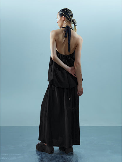 NORTH NODE Faux Two Piece V-neck Figure Flattering Women&