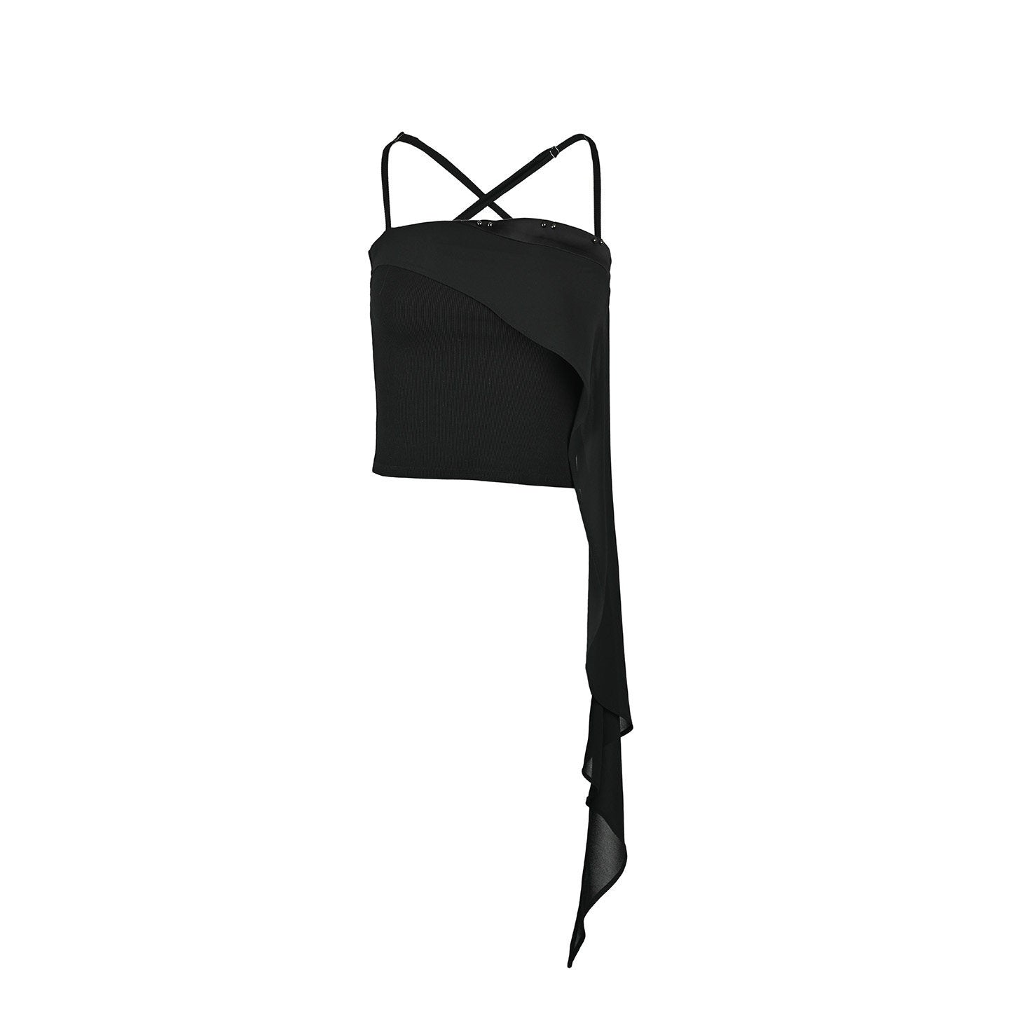 NORTH_NODE_Floating_Patchwork_Studded_Ruffle_Trim_Spaghetti_Strap_Women&