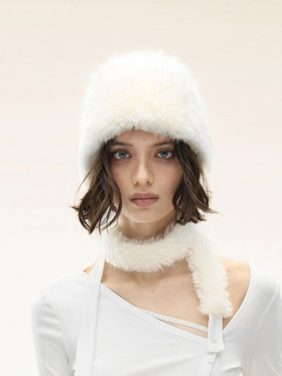 NORTH_NODE_Foldable_Solid_Plush_Round_Top_Women&