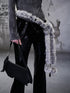 NORTH NODE Fuzzy Beaded Multiway Hand Sewn Women&