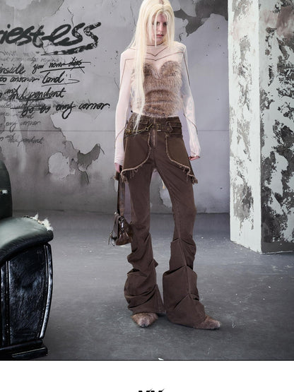 NORTH NODE Fuzzy Mesh Splice Women&