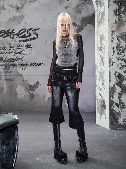 NORTH NODE Fuzzy Mesh Splice Women&
