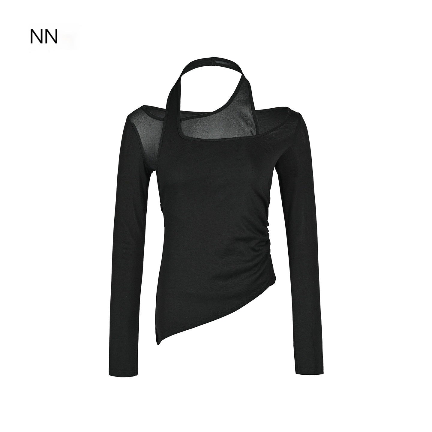 NORTH_NODE_Halter_Patchwork_Colorblock_Faux_Layered_Women&