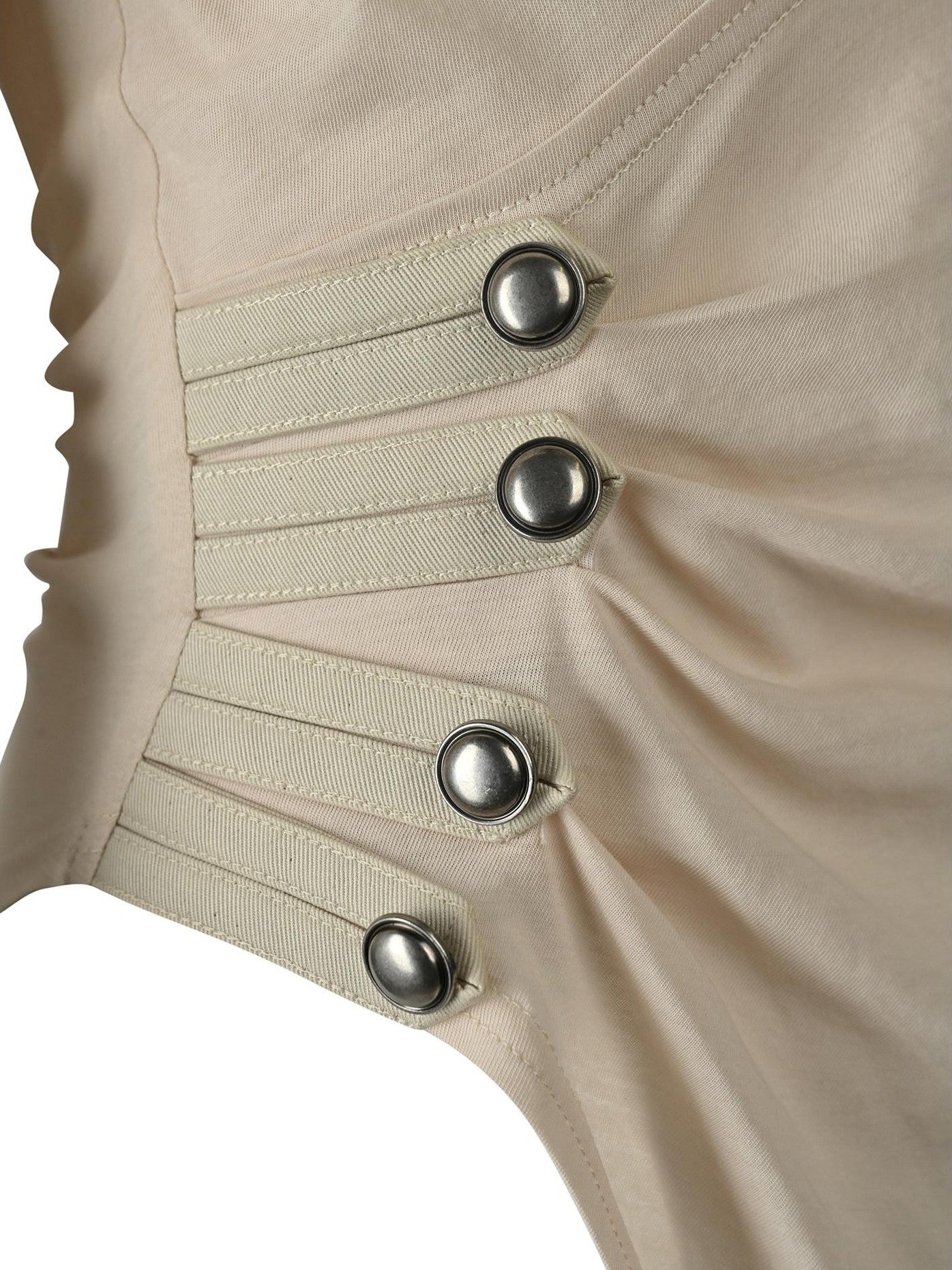 NORTH NODE Halter V-neck Irregular Diagonal Pleated Women&