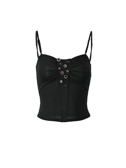 NORTH_NODE_Handmade_Button_Pleated_Slim_High_Stretch_Women&