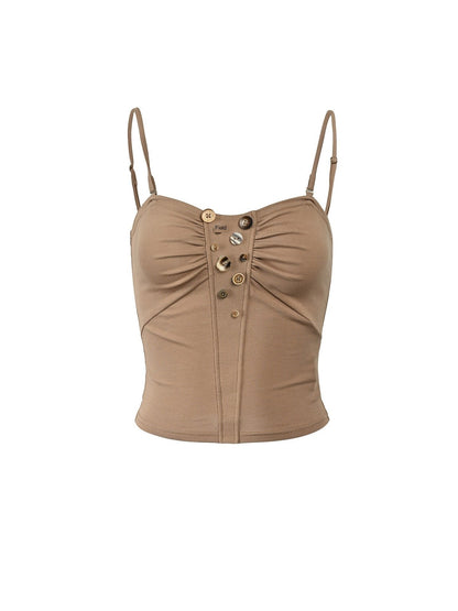 NORTH_NODE_Handmade_Button_Pleated_Slim_High_Stretch_Women&