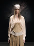 NORTH_NODE_Khaki_Splice_Cinched_Waist_V-neck_Slim_Women&