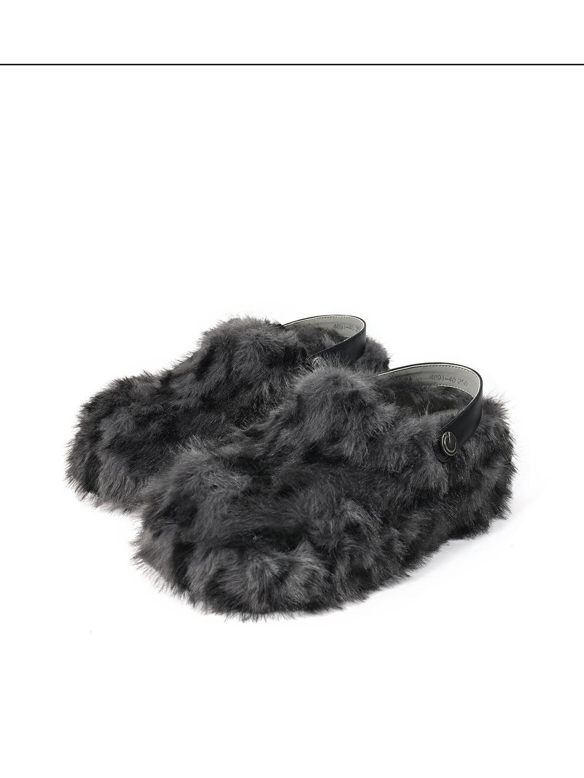 NORTH NODE Leopard Print Faux Fur Platform Women&