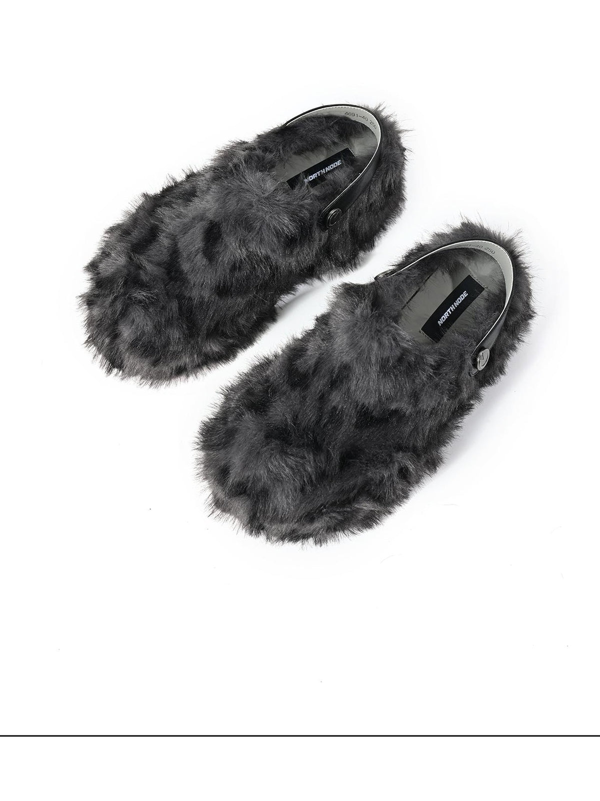 NORTH NODE Leopard Print Faux Fur Platform Women&