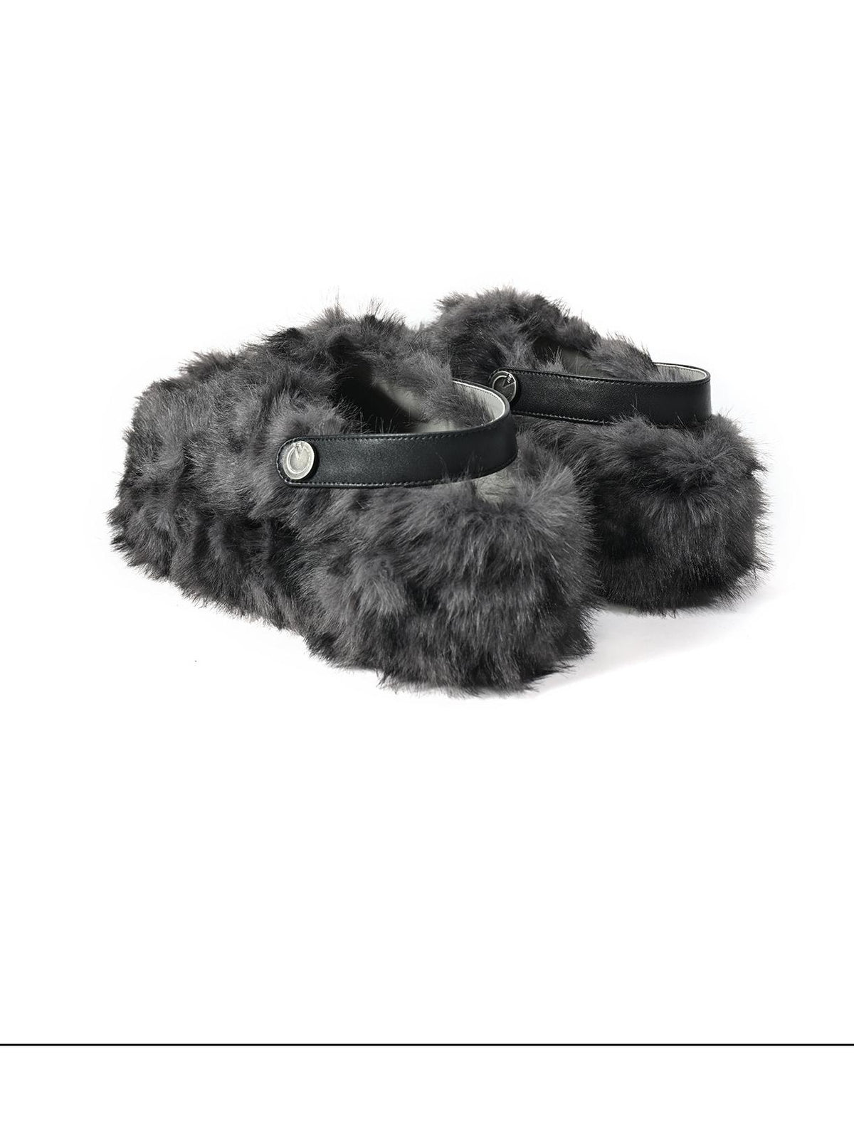 NORTH NODE Leopard Print Faux Fur Platform Women&