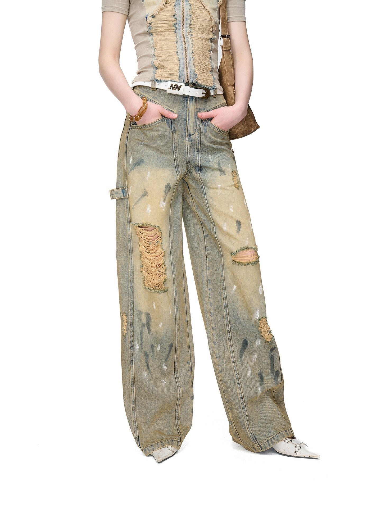 NORTH_NODE_Light_Blue_Washed_Brushed_Ripped_Natural_Waist_Women&