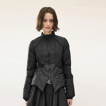 NORTH_NODE_Lightweight_Quilted_Stand_Collar_Slim_Fit_Women&