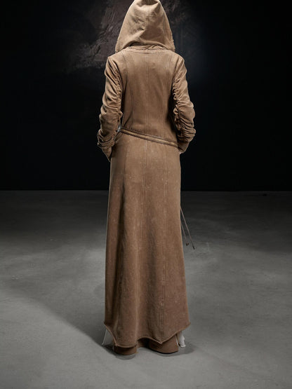 NORTH NODE Longline Washed Distressed Oversized Women&